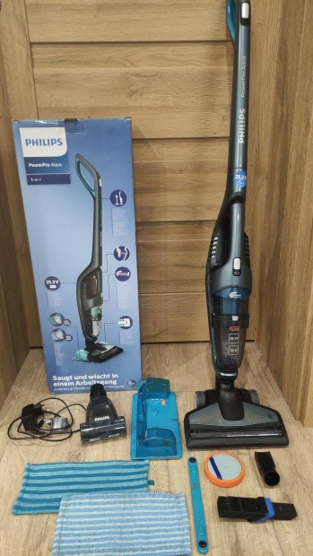 Philips Powerpro Aqua 3 in 1, szraz-nedves, akkus porszv