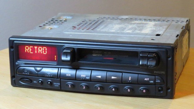 Philips RC 329 rádió magnó autórádió fejegység