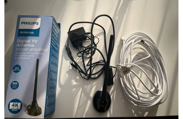 Philips SDV5100/12 digitlis beltri TV antenna + 10m koax kbel