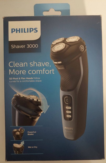 Philips Shaver 3000 krkses Borotva! j-prba indtott