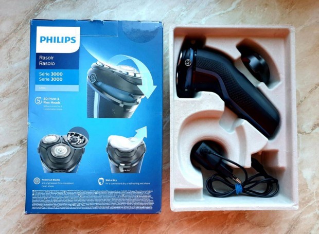 Philips Shaver series 3000 szraz/nedves elektromos borotva elad