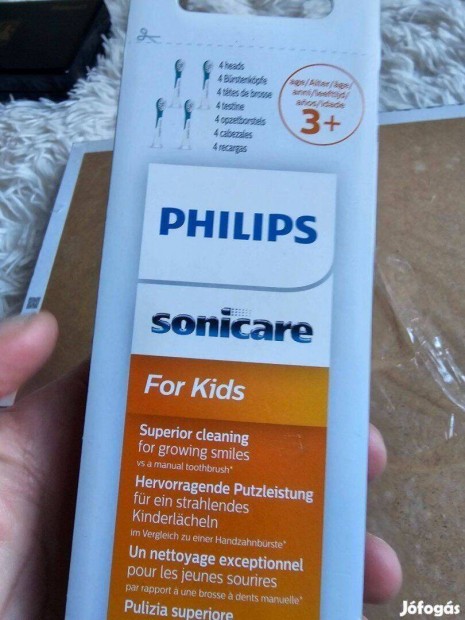 Philips Sonicare 4 db os gyerek csere fej j dobozos Ha szeretnd a te