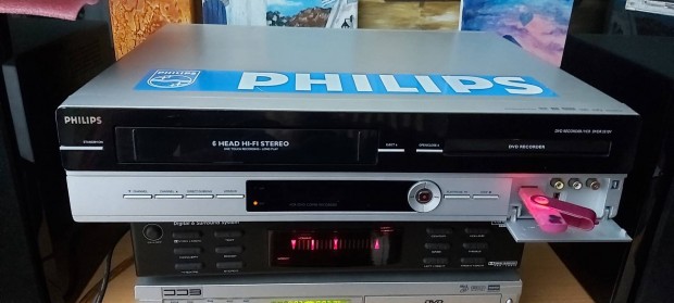 Philips USB-s DVD r 6fej hifi sztere vide komb csere is