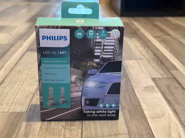 Philips Ultinon Pro5000 HL H7 foglalat� LED f�nyforr�s
