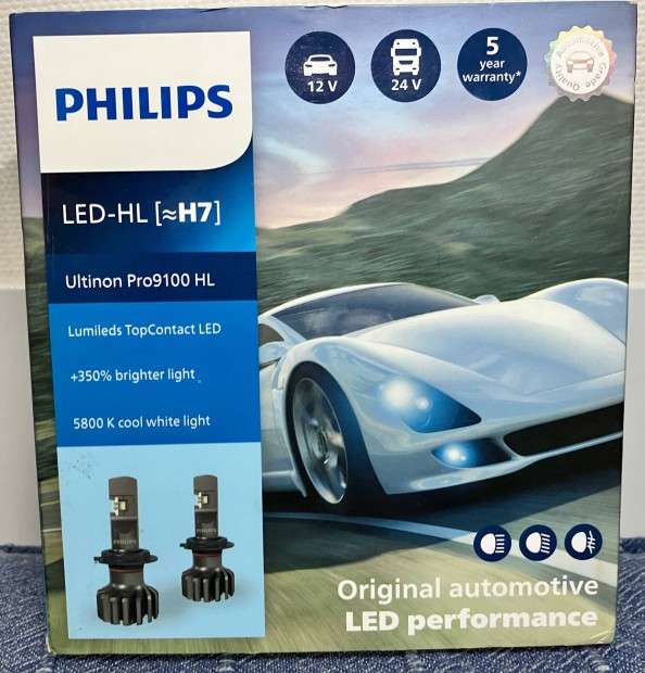 Philips Ultinon Pro9100 HL H7 LED Izz� 2db