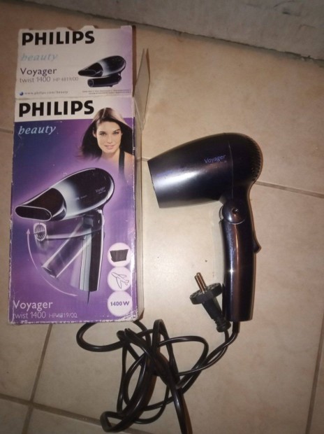 Philips Voyager 1400W sszecsukhat , utaz hajszrt mkd