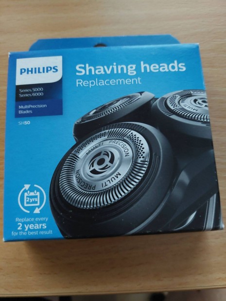 Philips borotva fej SH50 (50000 6000 sorozat)