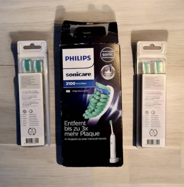 Philips elektromos fogkefe 2db. vadonatj ptfejjel