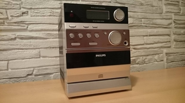 Philips hifi, erst, CD lejtsz, rdi tuner, kazetts magn 