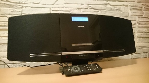 Philips hifi, erst, USB, CD lejtsz, rdi, AUX + tvirnyt 