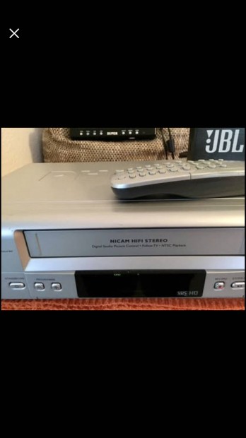 Philips hifi sztereo VHS vide recorder 