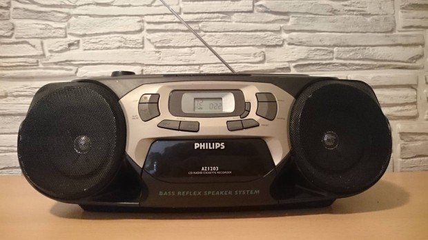 Philips hordozhat CD lejtsz, rdi, kazetts magn, rdismagn