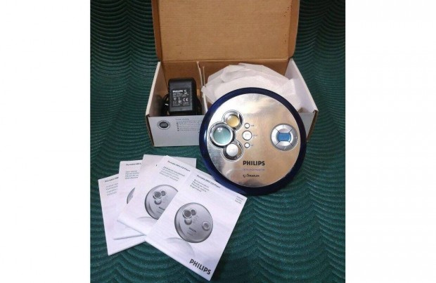 Philips hordozható MP3-CD lejátszó, discman