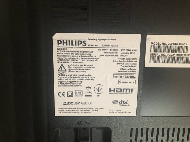 Philips led tv