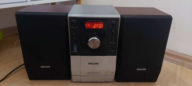 Philips mini hifi!! Aux,usb,cd,rdi 