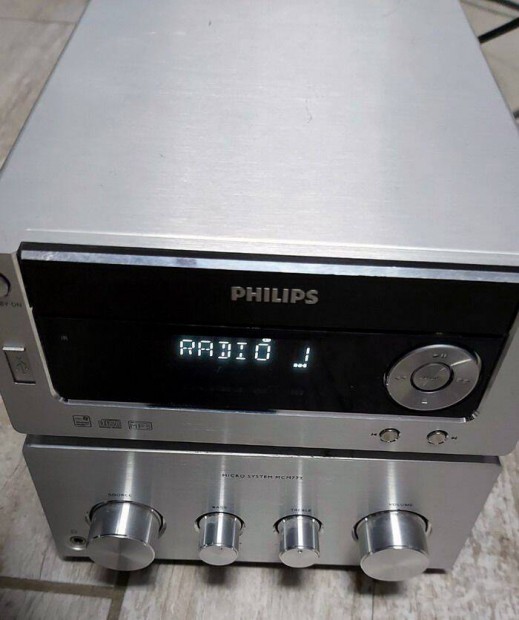 Philips mini hifi torony mcm772 típusú eladó!
