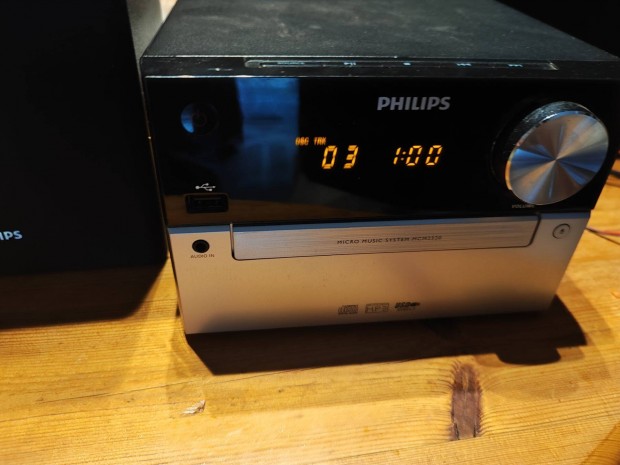 Philips minihifi, mp3, tvrnytval, tkletes mkdssel