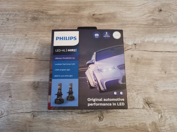 Philips ultinon pro9000 HIR2 HIR 2 (9012) led