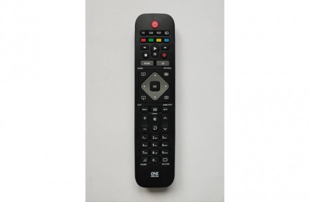 Philips univerzális távirányító: plazma, LCD és LED TV - hez, URC 1913