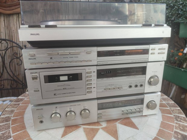 Philips vintage hifi torony