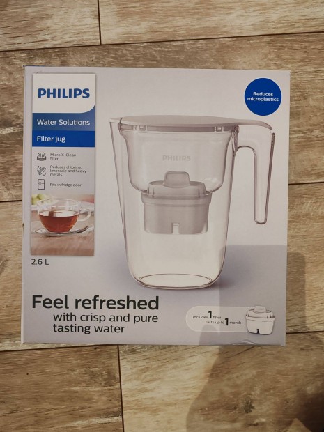Philips vízszűrő kancsó (AWP2935WH) + X-Clean filter