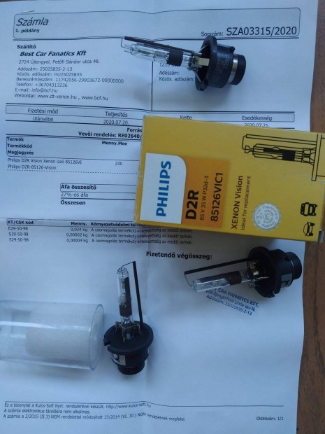 Philips xenon g D2R Vision 85126 4440K