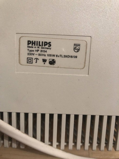 Phillips HP-3154 arc szolrium