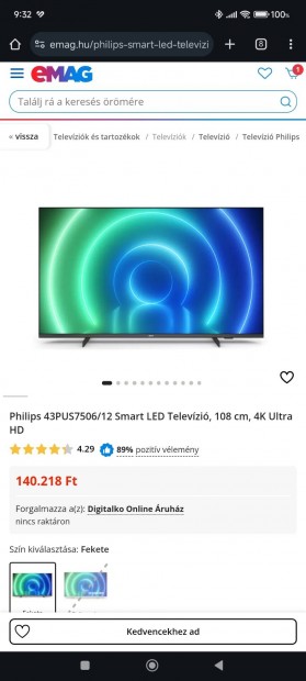 Phillips smart Uhd led tv