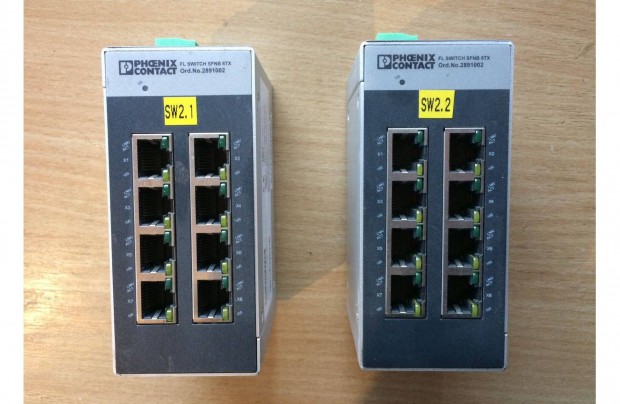 Phoenix Contact ethernet Switch kapcsol plc -hez