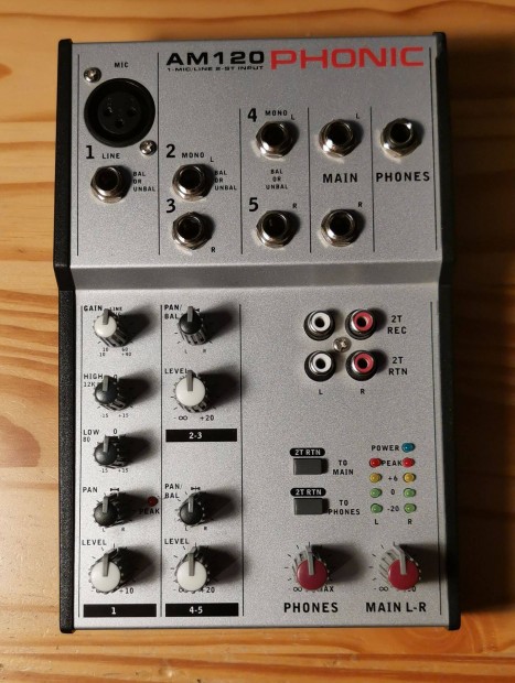 Phonic AM120 analg kever mixer