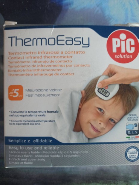 PiC Solution Thermoeasy infravrs hmr - bekeretezett kijelzvel