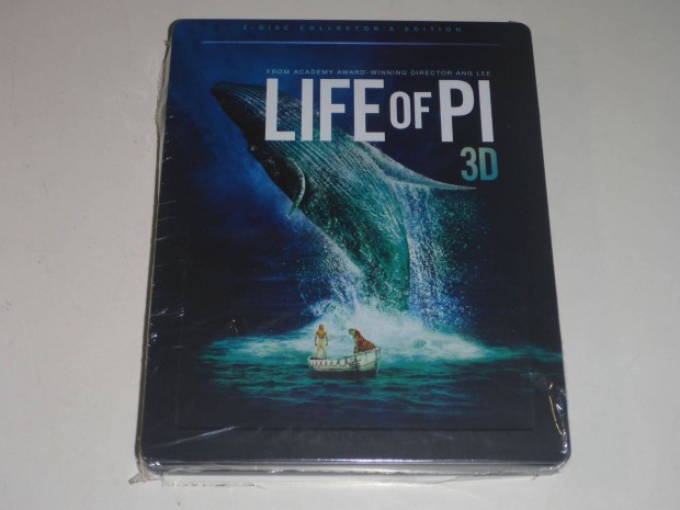 Pi lete 3D+2D - limitlt, fmdobozos vltozat(steelbook) blu-ray film