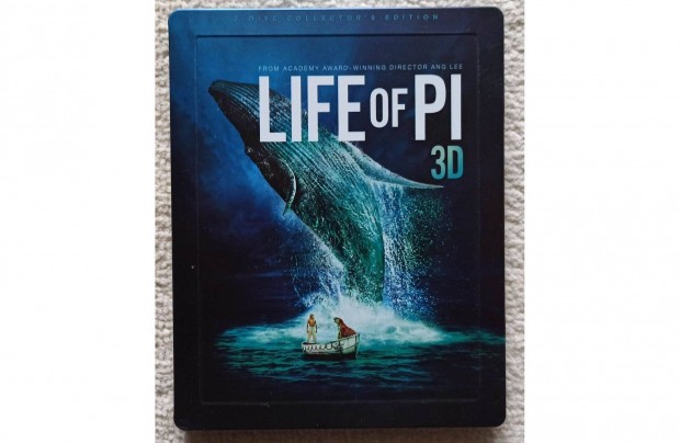 Pi élete (steelbook) (BD3D + BD) blu-ray blu ray film