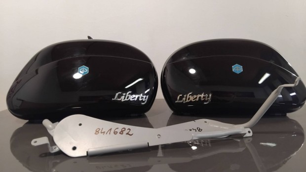 Piaggio Liberty oldaldoboz pár, konzollal