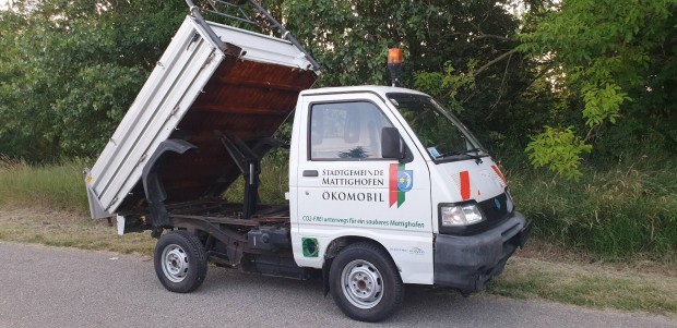 Piaggio Porter Tipper SL elektromos billens kisteher aut