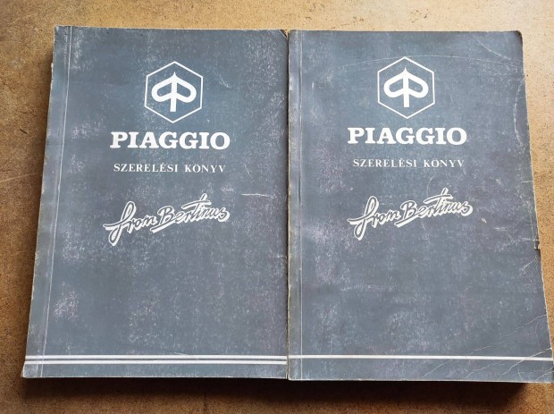 Piaggio jrmvek javtsi karbantartsi knyv