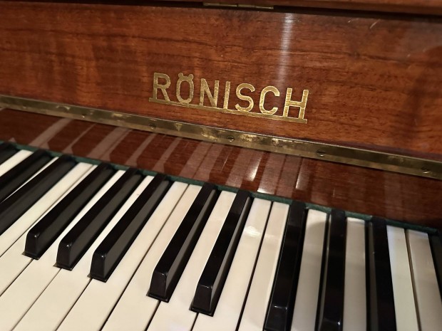 Pianino Rönisch zongora alacsony kivitelű eladó