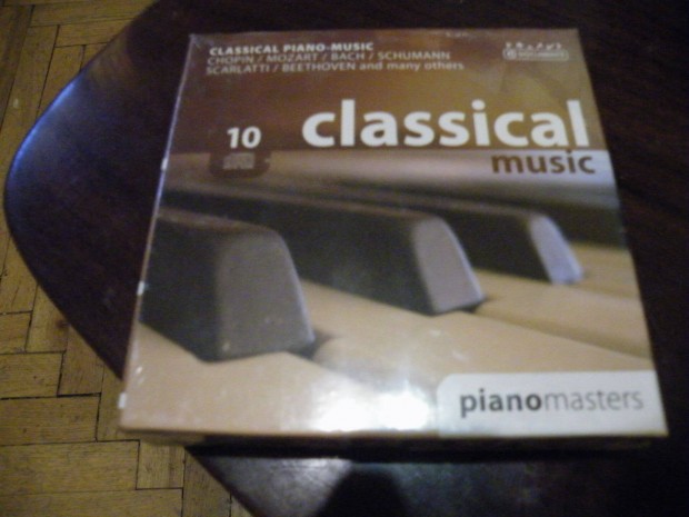 Piano masters : 10 Classical music CD