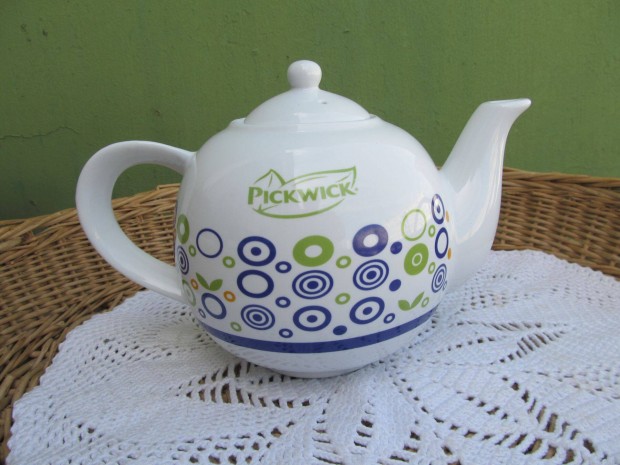 Pickwick porceln teskanna kk-zld