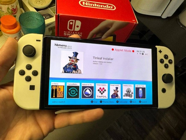 Picofly(NSP+XCI) Nintendo Switch Oled 64Gb! +256Gb