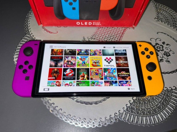 Picofly(NSP+XCI) Nintendo Switch Oled 64Gb! +512Gb(foxpost az árban)