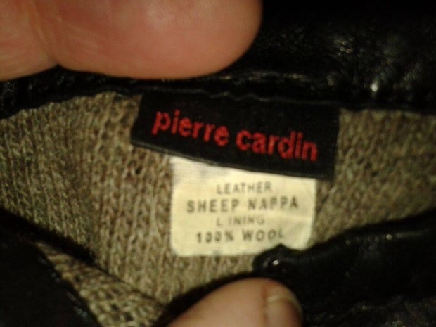 Pierre Cardin bőrkeszytű