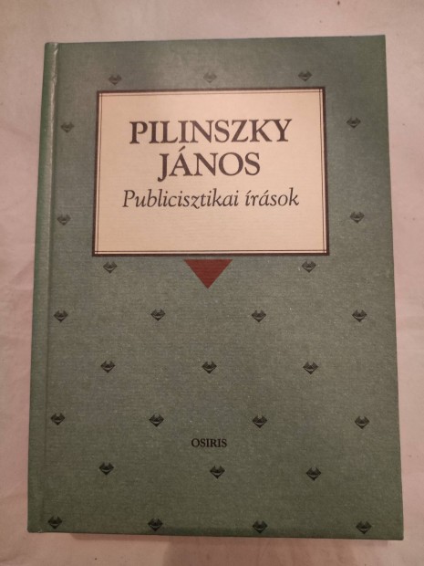 Pilinszky Jnos Publicisztikai rsok