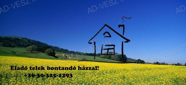 Pilisen központi helyen 1723 nm-es telek,bontandó házzal eladó!!!!