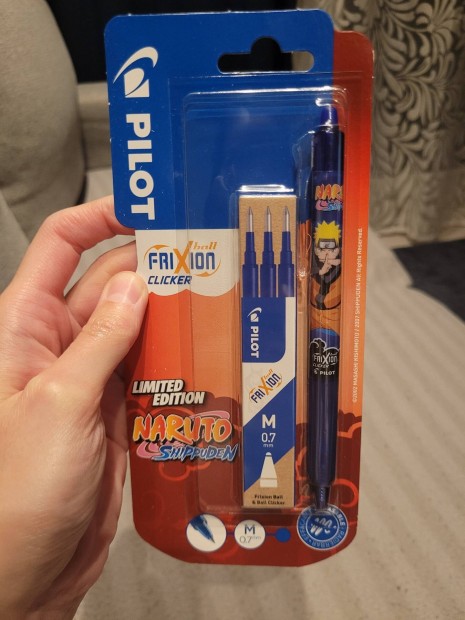 Pilot Frixion 0.7 bettszett kk + Naruto Frixion Ball 0.7