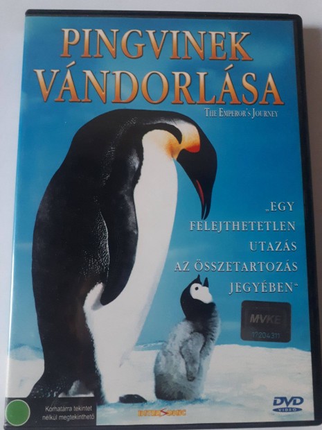 Pingvinek vndorlsa DVD (posta 510 Ft)