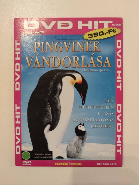 Pingvinek vndorlsa - bontatlan DVD paprfeknis magyar szinkronnal 