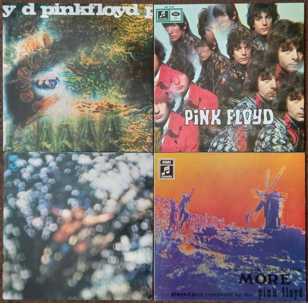 Pink Floyd Bakelit lemez LP