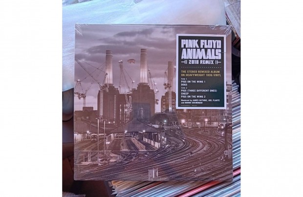 Pink Floyd - Animals 2018 Bakelit Lemez LP Bontatlan