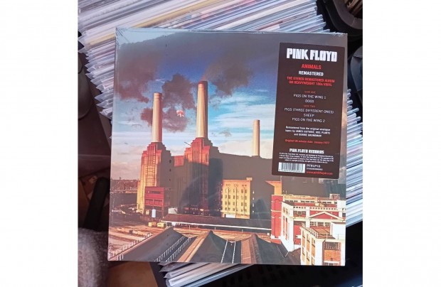 Pink Floyd - Animals Bakelit Lemez LP Bontatlan